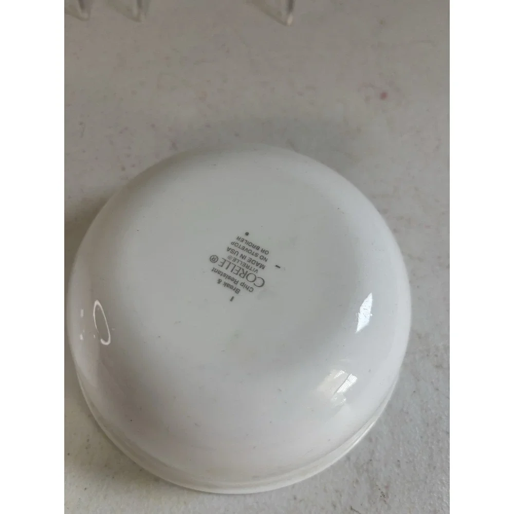Corelle DEEP White Dessert / Rice Bowls  5